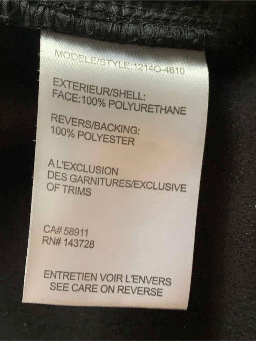 Tribal Faux Leather Pants - Picture 8 of 8
